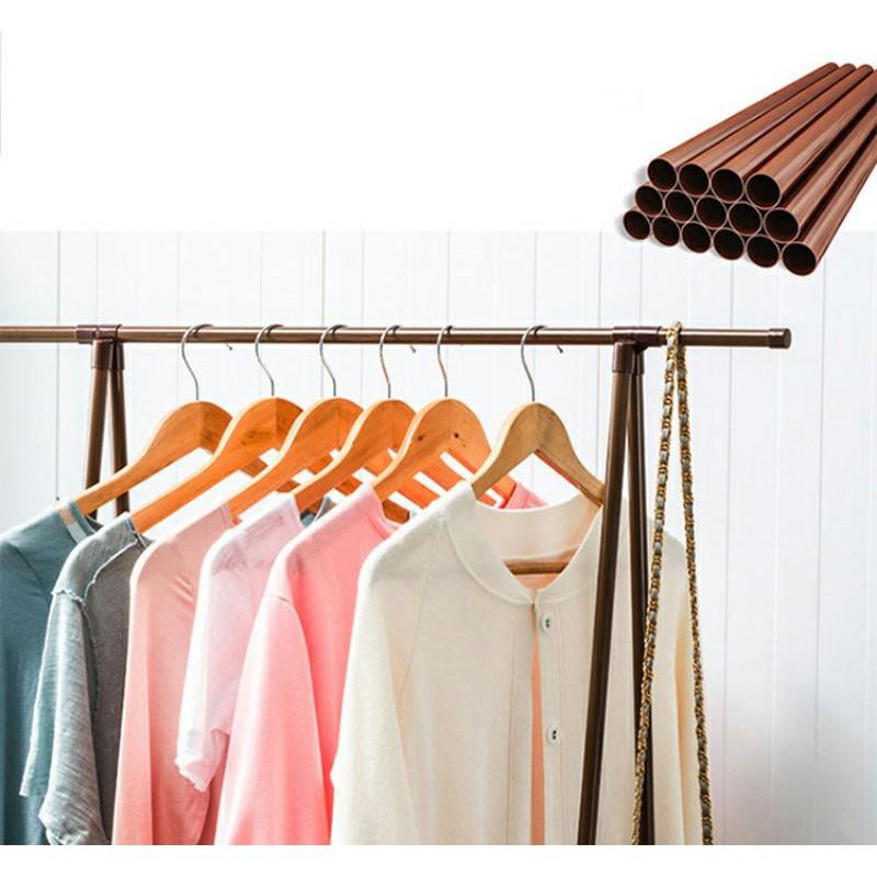 Giá treo quần áo chữ A - Kệ treo quần áo nhựa tiện lợi thông minh 1m6