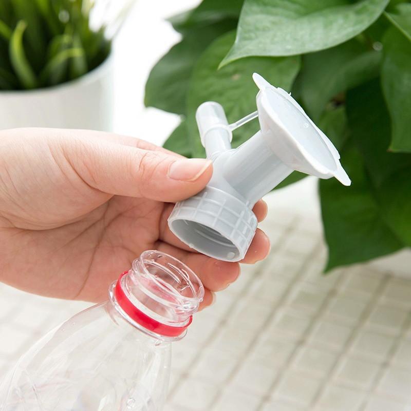Đầu vòi tưới nước 2 chức năng, vòi hoa sen đa chức năng, có thể nắp vào chai nước tiện dụng