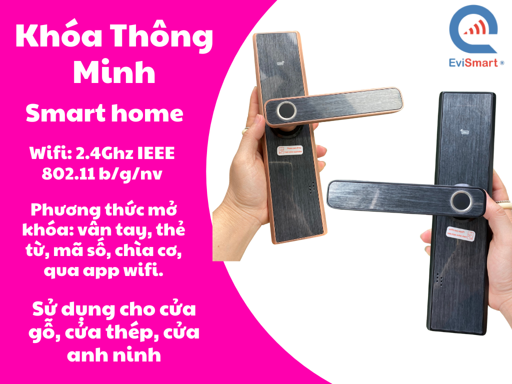 Khóa Cửa Thông Minh - OMG - Khóa Cửa Thông Minh - model X9 Tính Năng Sử Dụng Qua App Điện Thoại mạng wifi