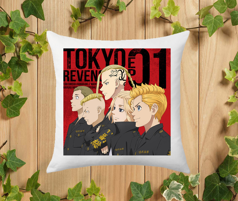 Gối ngủ Tokyo Revengers 45CM X 45CM  nhiều mẫu