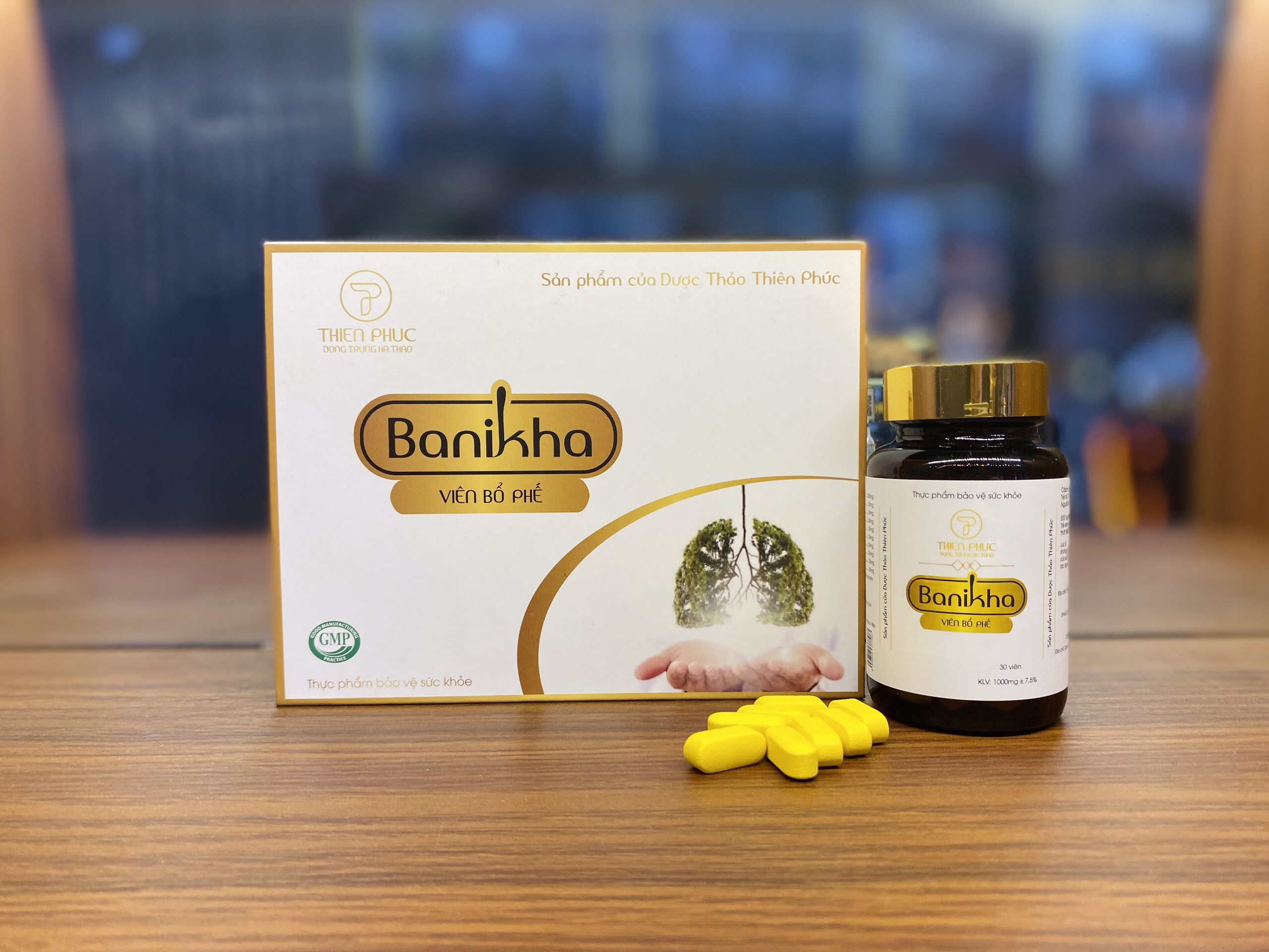 Viên Bổ Phế Đông Trùng Hạ Thảo Banikha chính hãng Thiên Phúc