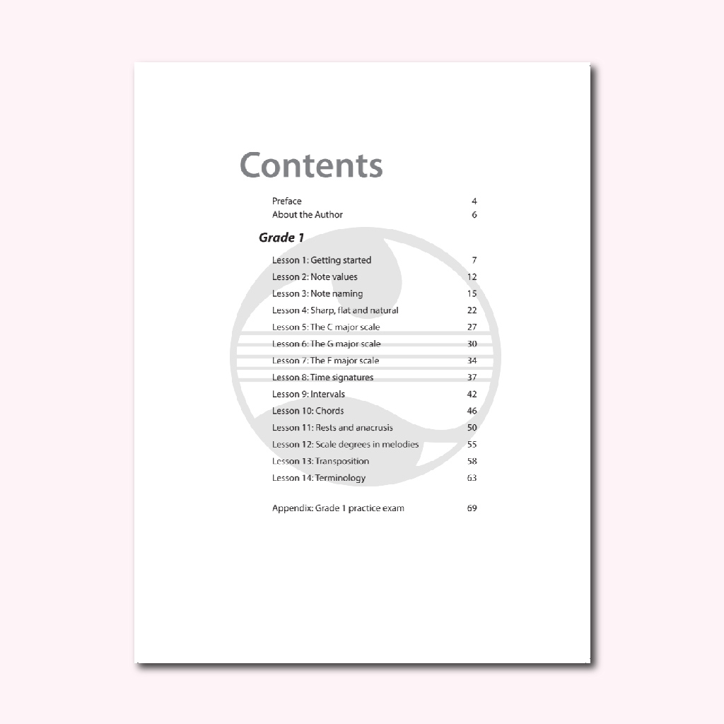 AMEB Theory of Music Grade 1 - Integrated Course and Workbook