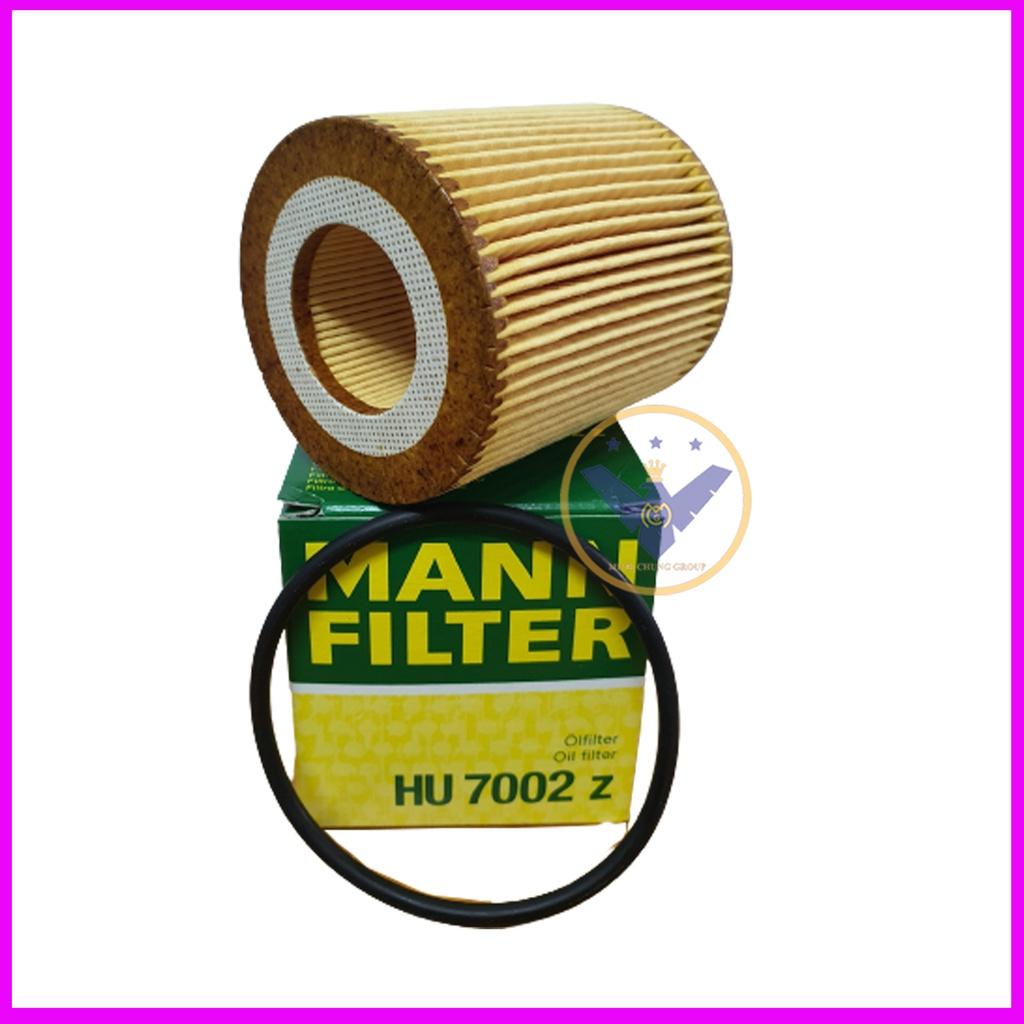 Lọc dầu động cơ Mann HU 7002 z cho xe Ford Ranger Xl, XLS, XLT, Wildtrack, Raptor, Everest