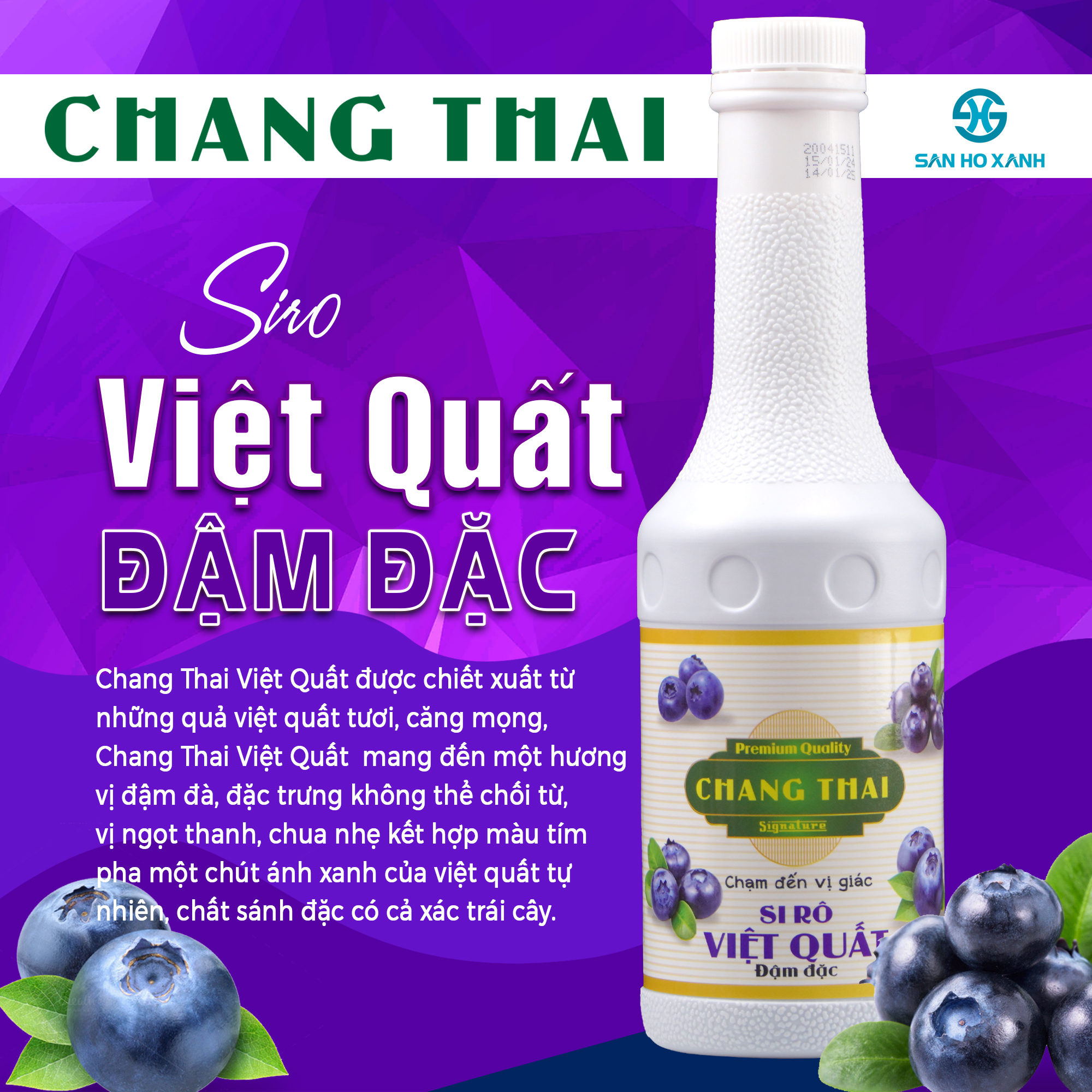 Si Rô CHANG THAI 1000ml - 16 Vị Trái Cây Tự Nhiên