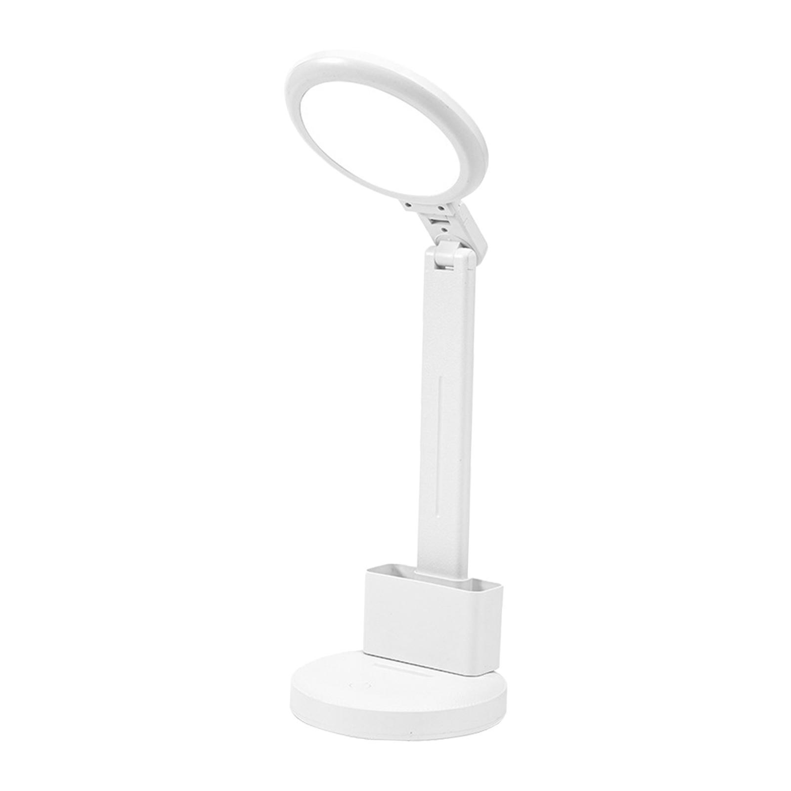 LED Desk Lamp Bedside Reading Lights Eye Caring Foldable for Study Dormitory