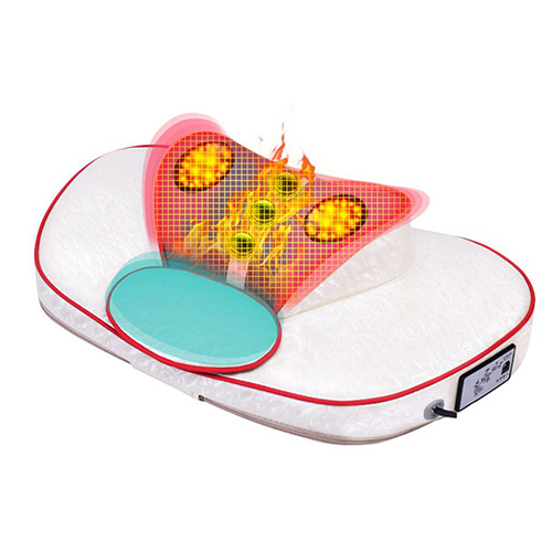 Máy massage cổ vai gáy YIJIA YJ-303 - Hỗ trợ trị đau nhức mỏi cổ với công nghệ mát xa xoay dây ấn, nhiệt hồng hồng ngoại và túi khí nâng cổ