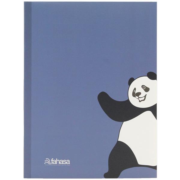 Combo 10 Tập Học Sinh Cute Panda - Miền Nam - 4 Ô Ly - 200 Trang 80gsm - Fahasa 03 - Tặng Nhãn Vở Kèm Sticker