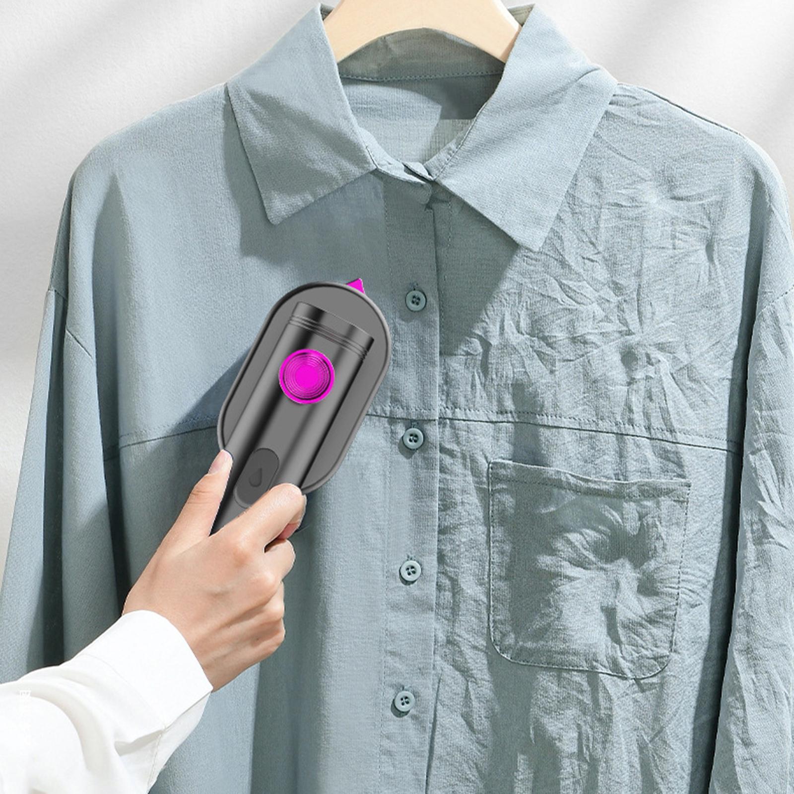 Portable Mini Steam Iron 60ml Water Tank Folding Handle 30W Handheld Steamer