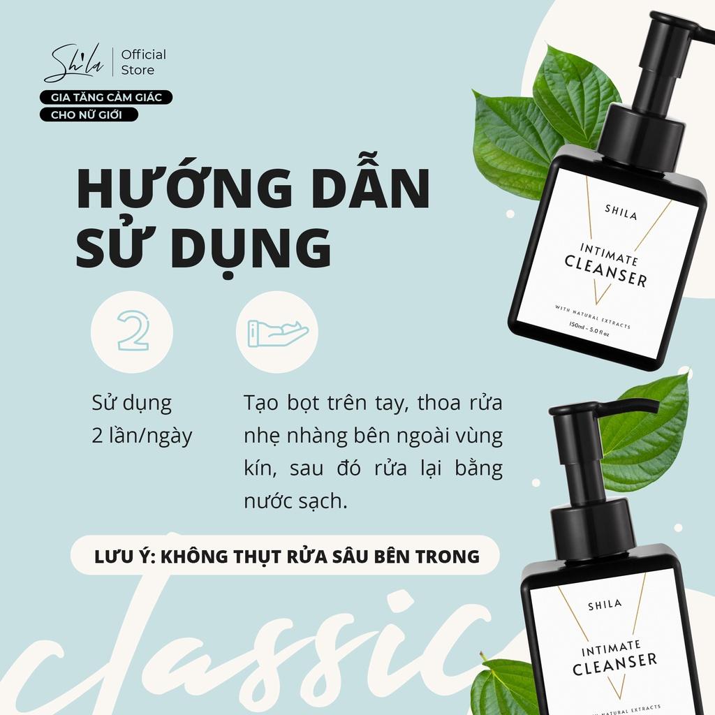 Dung dịch vệ sinh phụ nữ sạch dịu nhẹ hương trầu không Shila 150ML (Shila Intimate Cleanser)