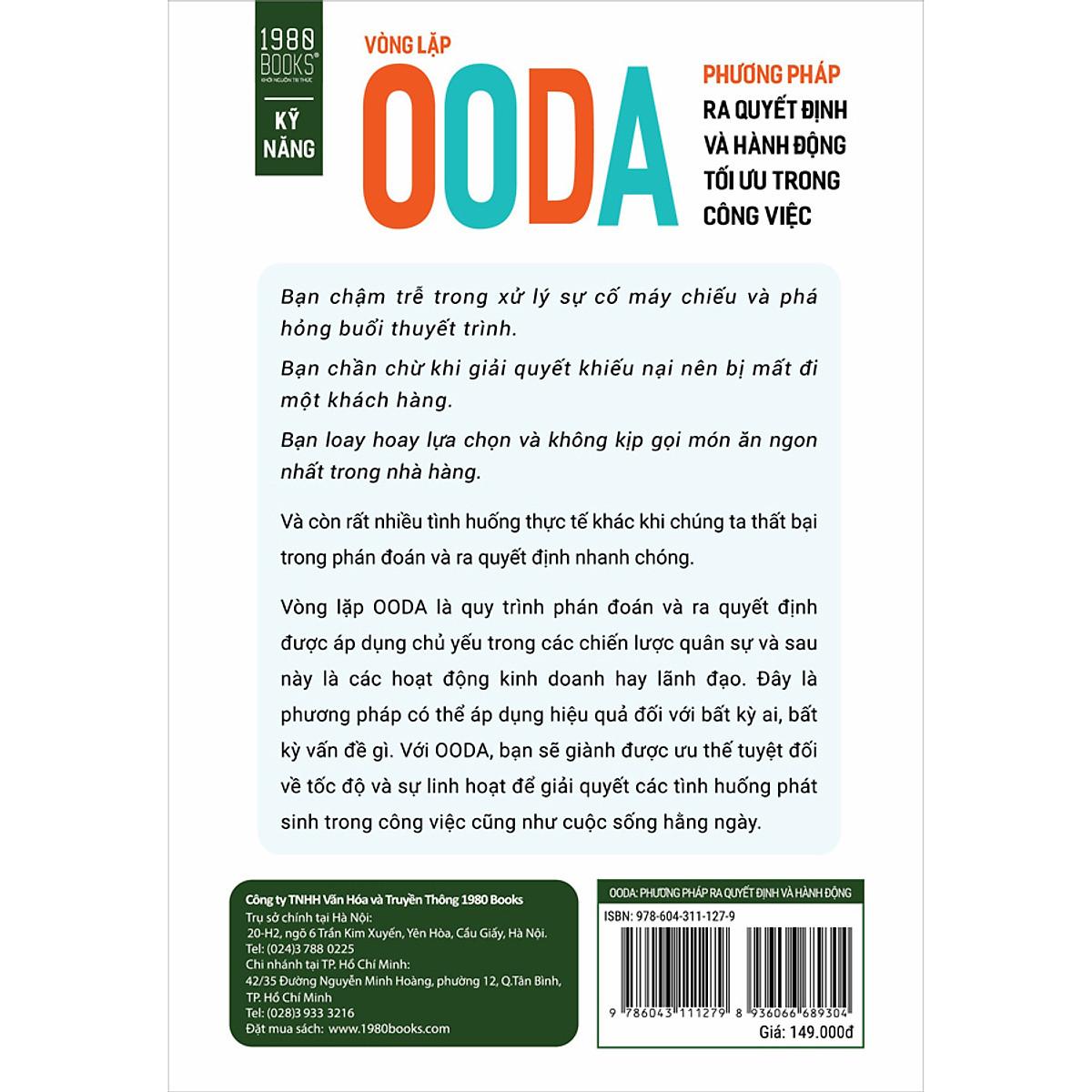 Vòng Lặp Ooda - Phương Pháp Ra Quyết Định Và Hành Động Tối Ưu Trong Công Việc - Bản Quyền