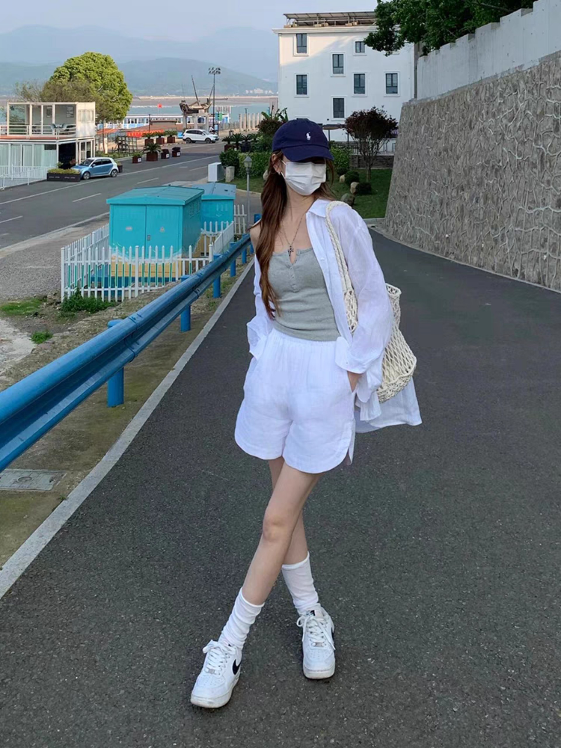 Bộ áo sơ mi và quần đùi nữ, set đồ nữ tiểu thư sang chảnh, thiết kế đi chơi đi dạo chất LINEN Bv05