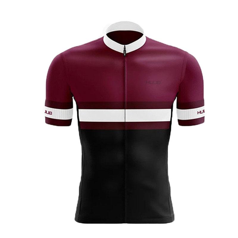 Mới 2023 Huub Team Cycling Jersey Short Sleeve Men Bi không Color: 8 Size: XS