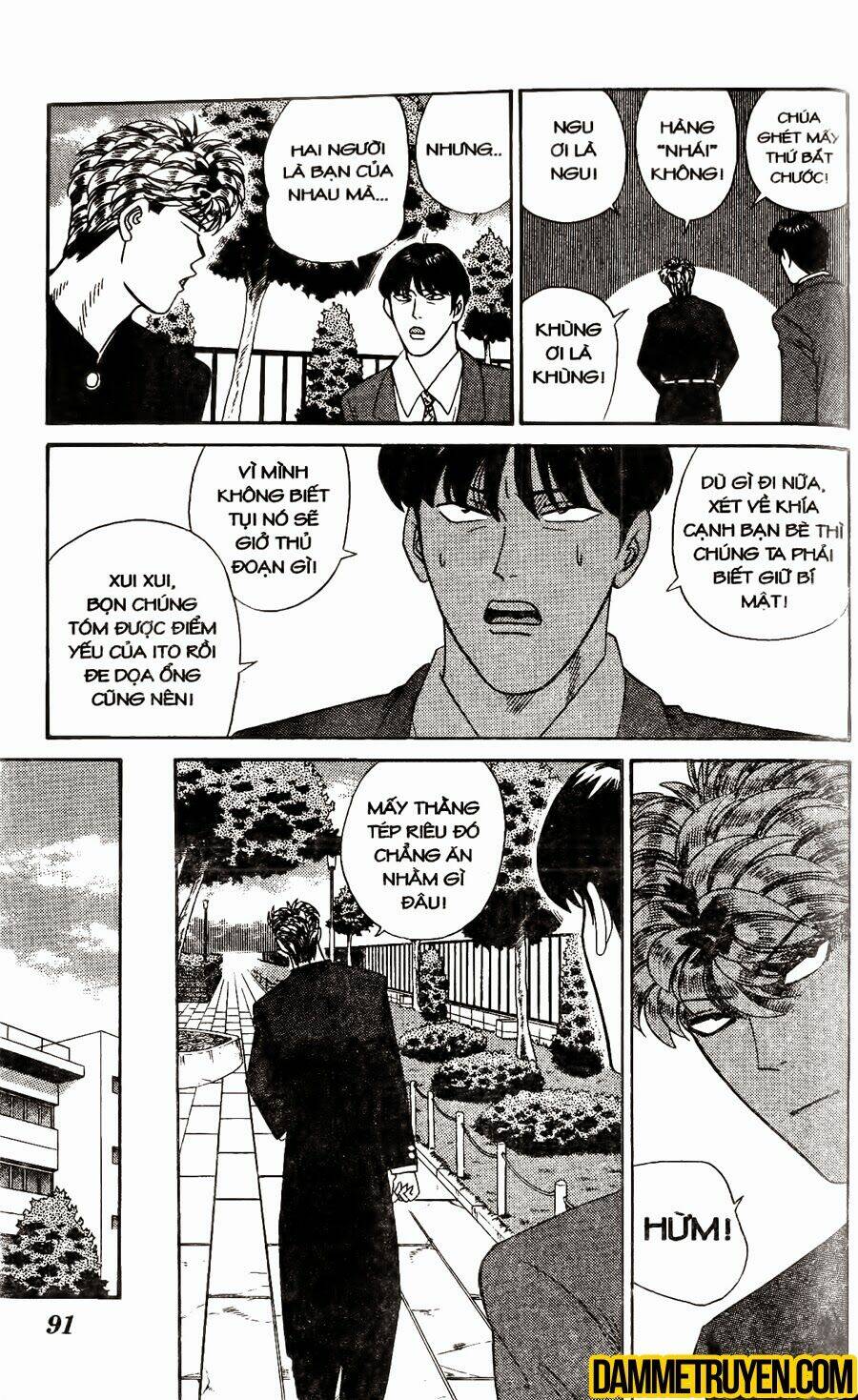 kyou kara ore wa - cặp bài trùng chapter 333 14