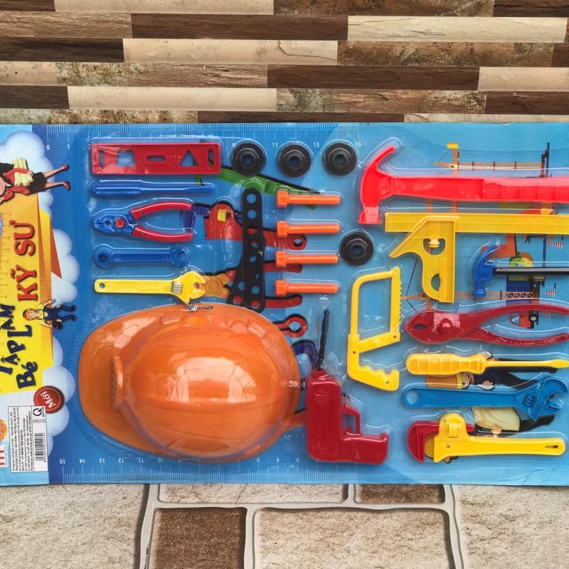 Vỉ đồ chơi búa kiềm kỹ sư dành cho bé thích làm kĩ sư sửa chữa