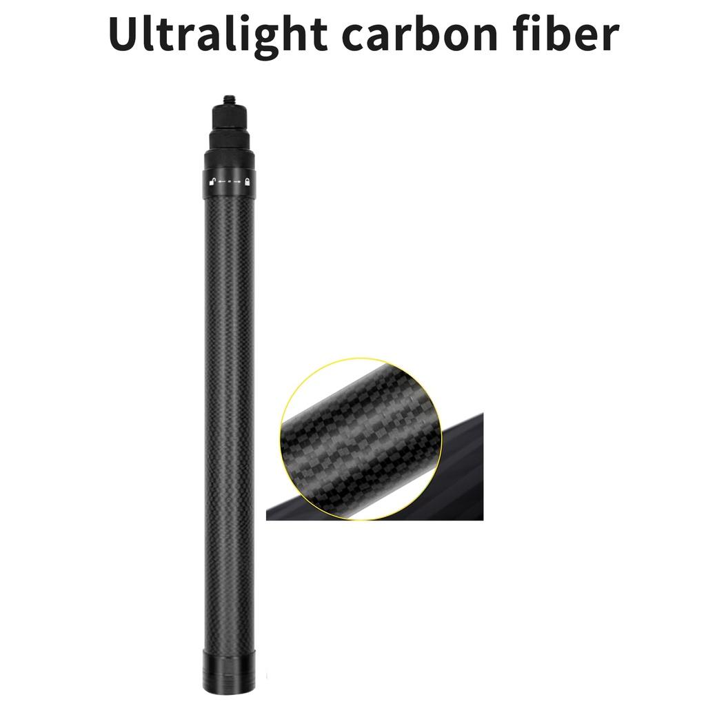 1 5m Selfie Stick Telescopic Selfie Stick Ultralight Carbon Fibre Selfie Rod Standard 1/4 Thread Portable Selfie ELEN