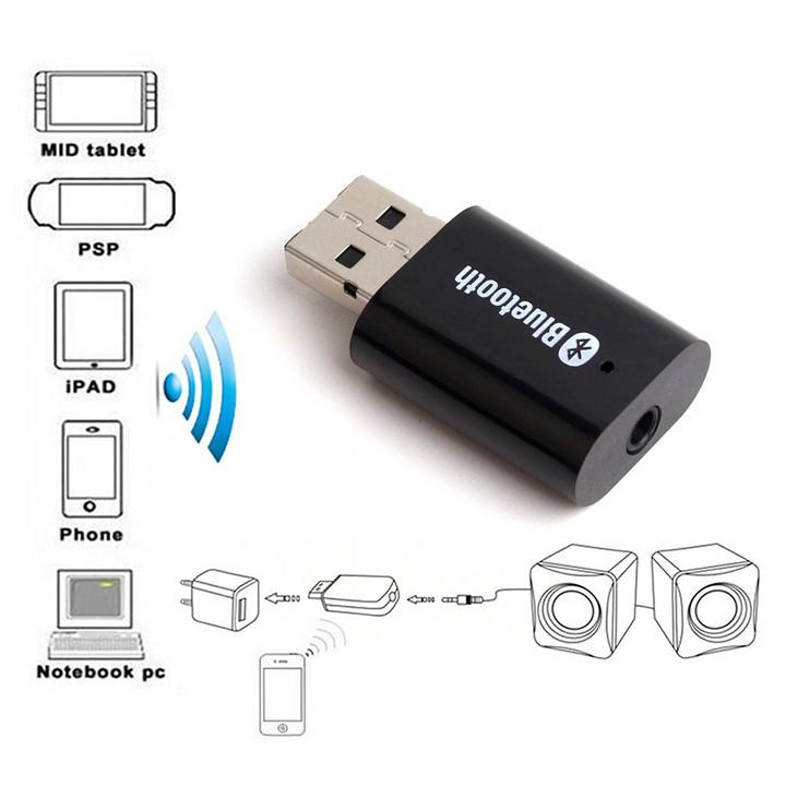 Thiết bị kết nối không dây usb bluetooth PT-810 (biến loa thường thành loa bluetooth)