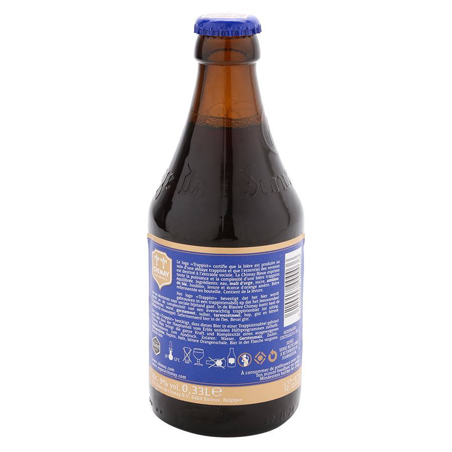 Lốc 6 Chai Bia Bỉ Chimay Blue Small