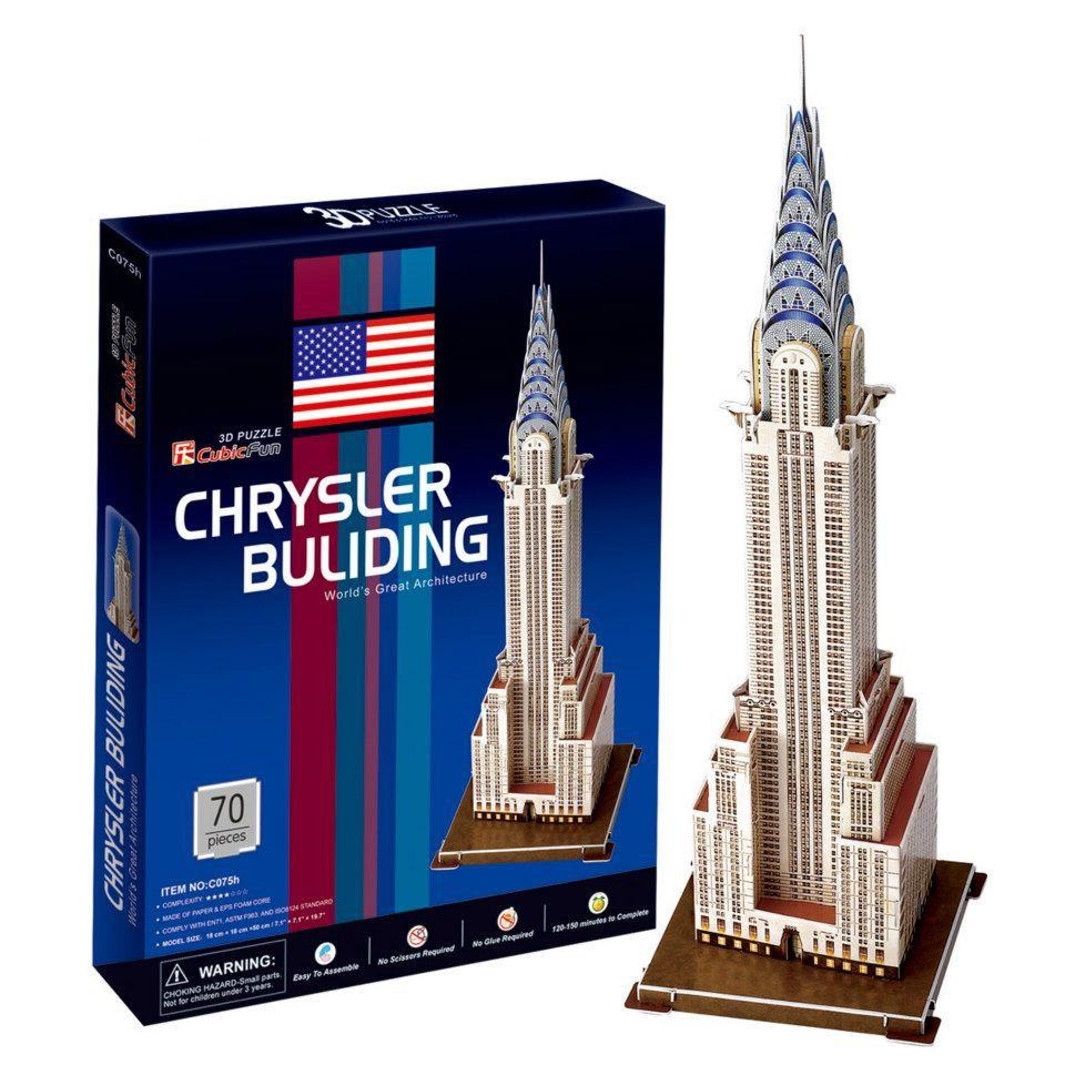 Mô hình giấy 3D - Chrysler building - C075h