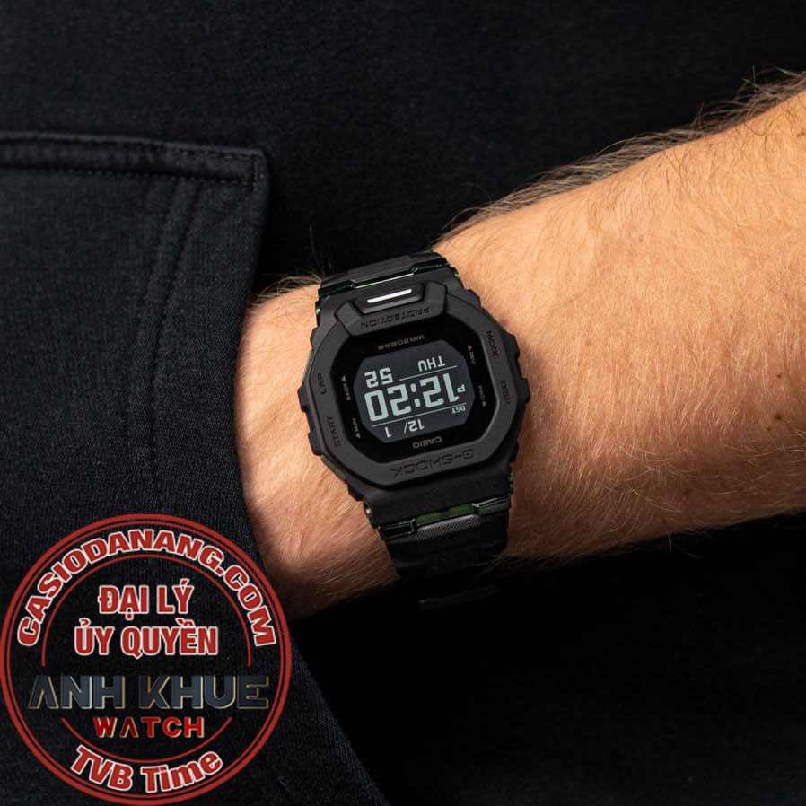 Đồng hồ nam dây nhựa Casio G-Shock chính hãng GBD-200UU-1DR (45mm)
