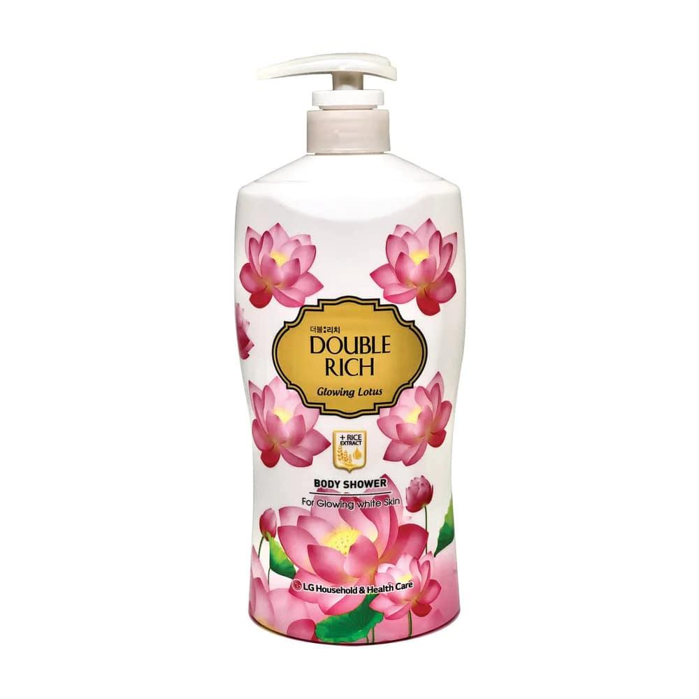 Sữa Tắm Double Rich Glowing Lotus Chiết Xuất Hoa Sen &amp; Tinh Chất Gạo 800g