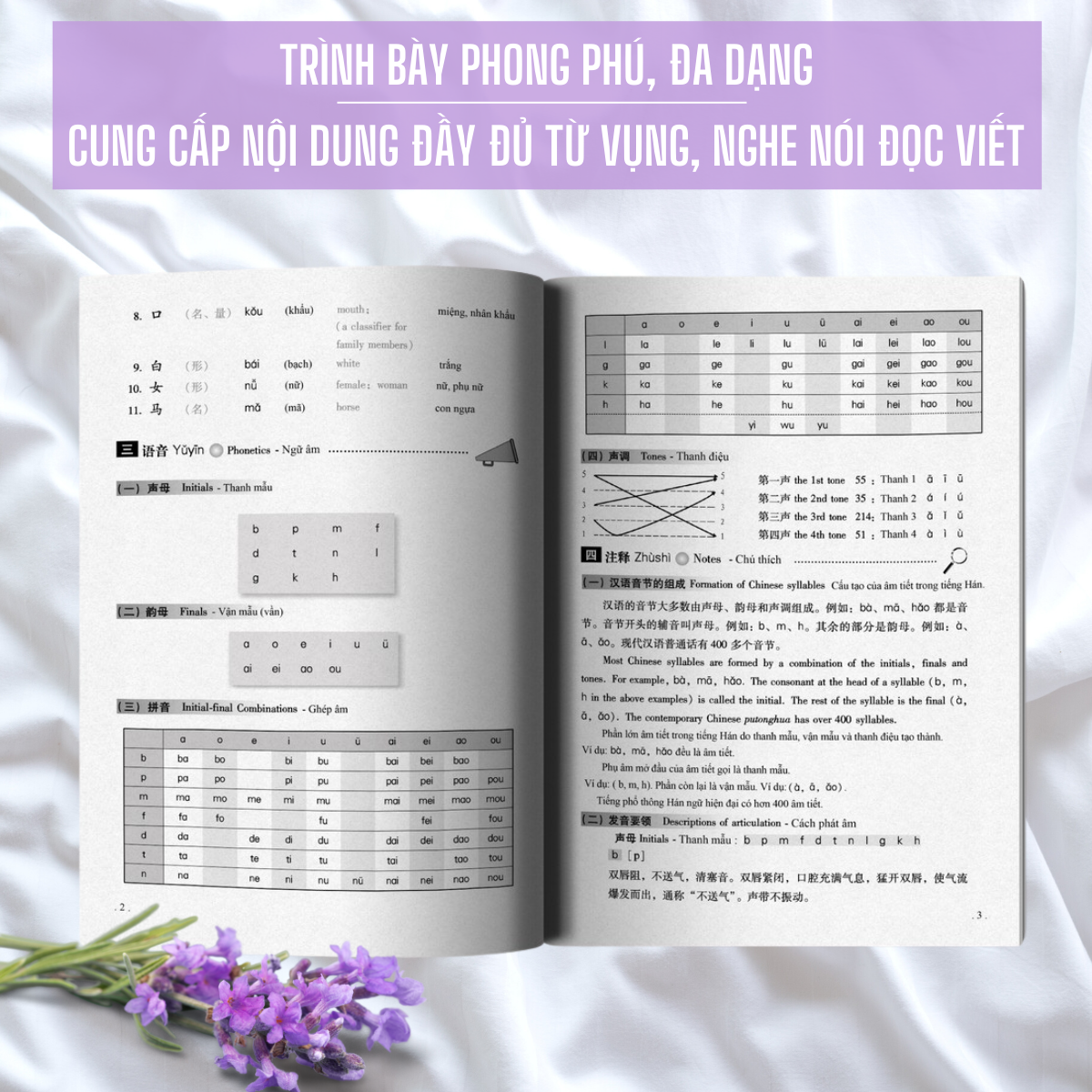 Combo Sách - 2 cuốn Giáo Trình Hán Ngữ - Sách học Tiếng Trung dành cho người Việt - Phiên bản mới - Học bằng App McBooks