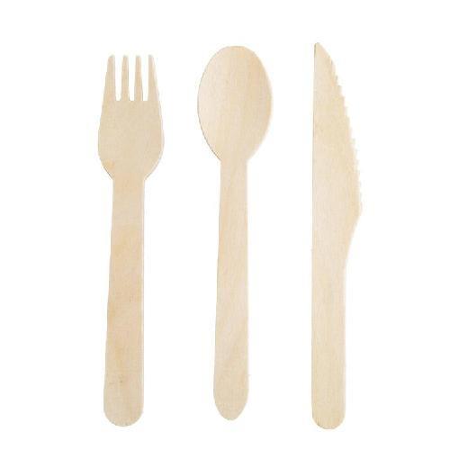 100 Muỗng gỗ dài 16cm dùng ăn bánh bông lan trứng muối