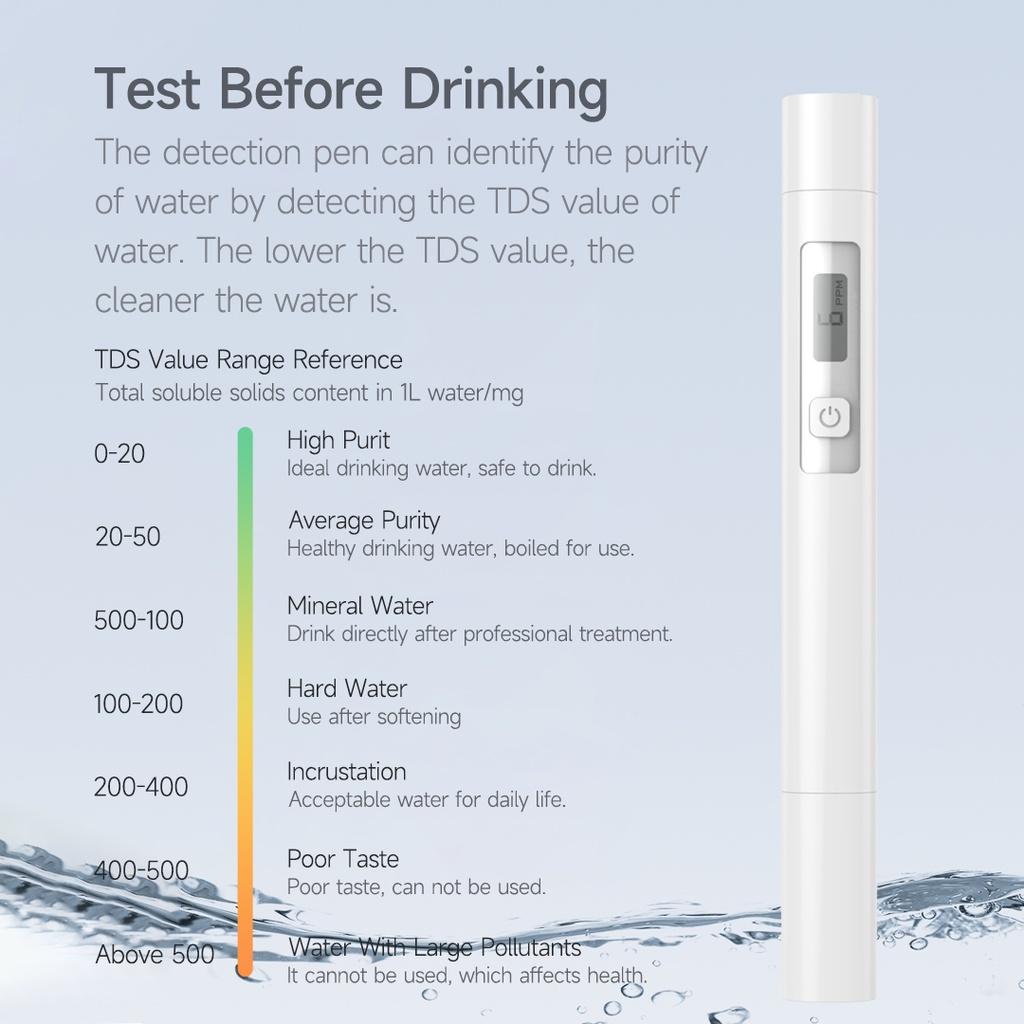 Thiết Bị Kiểm Tra Chất Lượng Nước Độ Nhạy Cao Duka TDS