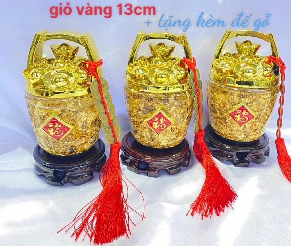 Túi Vàng Phong Thuỷ Tài Lộc - cao 13cm