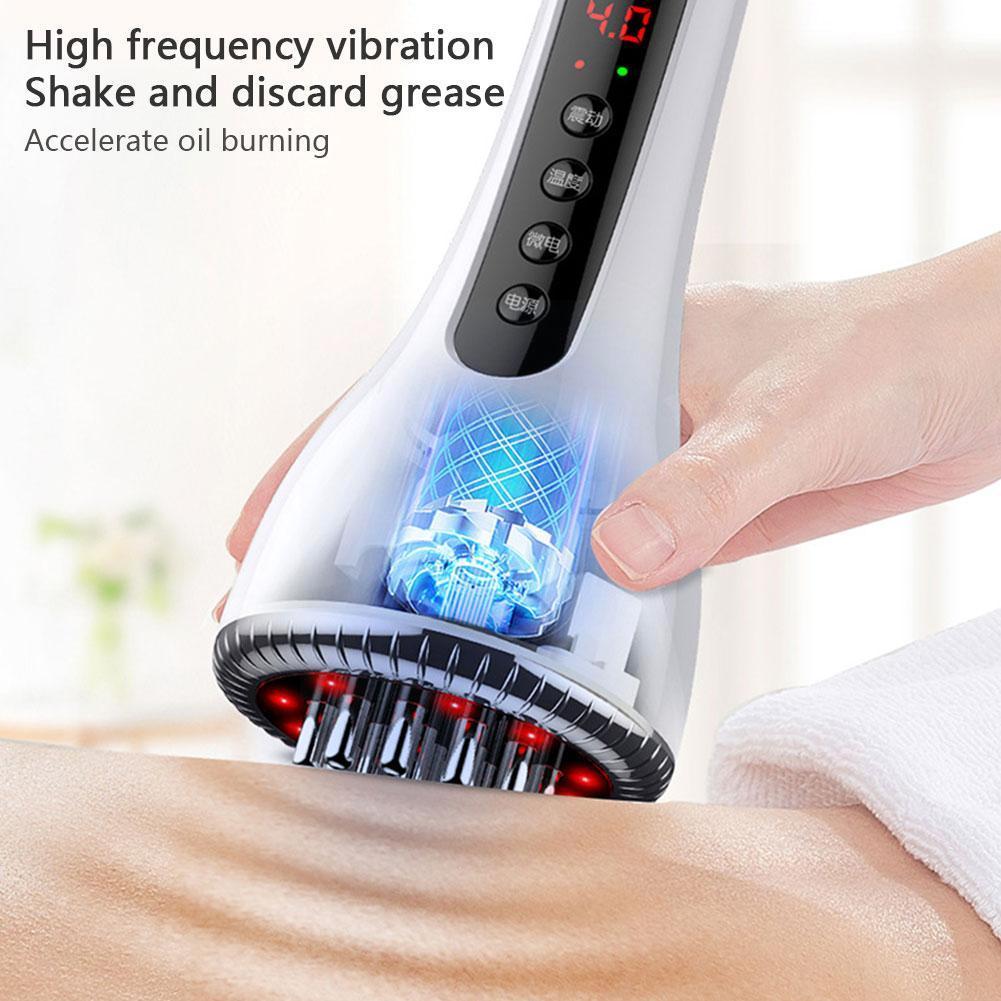 Máy massage xung điện 9 cấp độ cơ thể không dây pin sạc Spa Body cao cấp - tặng kèm 5 chai tinh dầu WormWood ️️