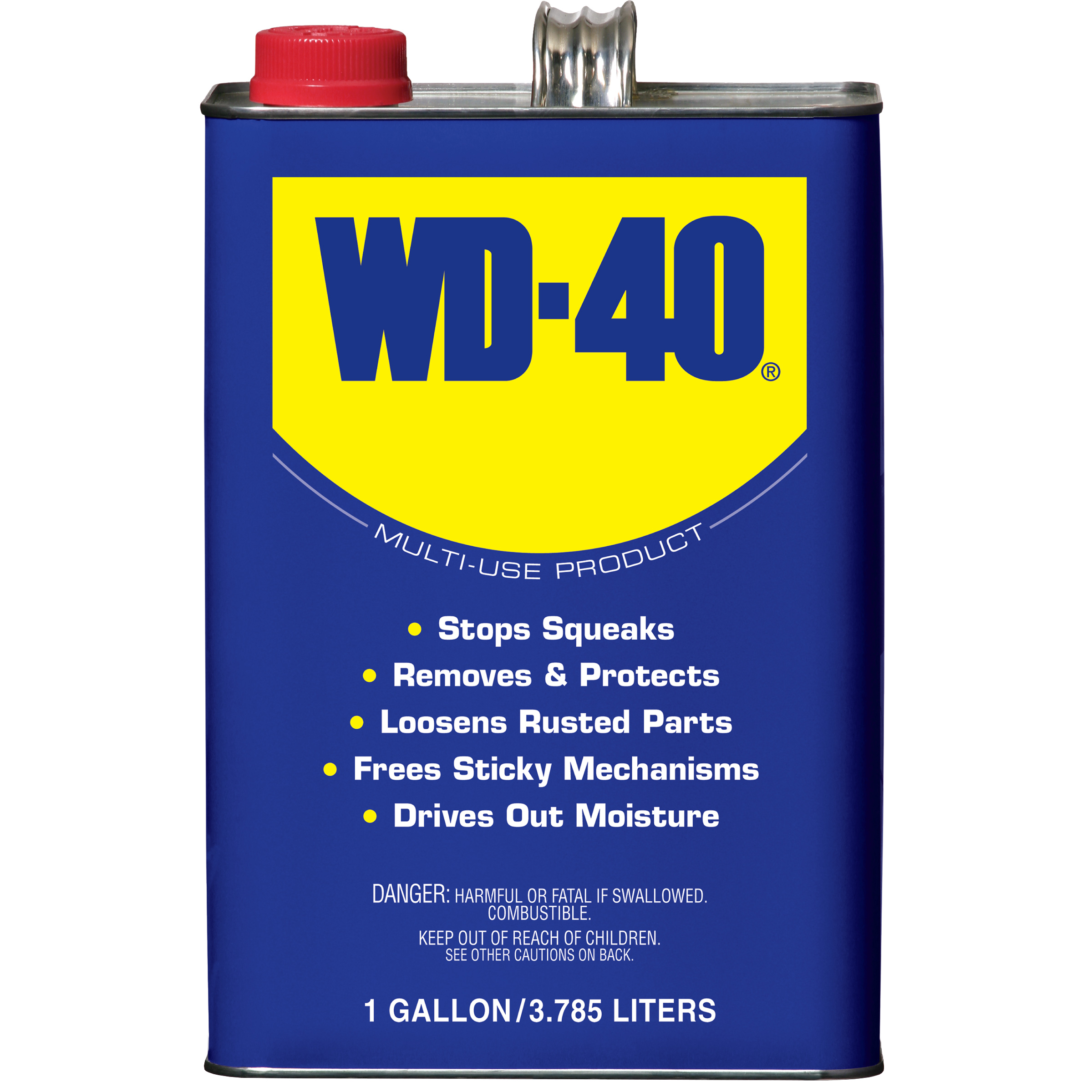 Thùng Bôi trơn Làm sạch Thẩm thấu Chống ẩm WD-40 Multi-Use Product 1 Gallon Tiết kiệm hơn về mặt kinh tế
