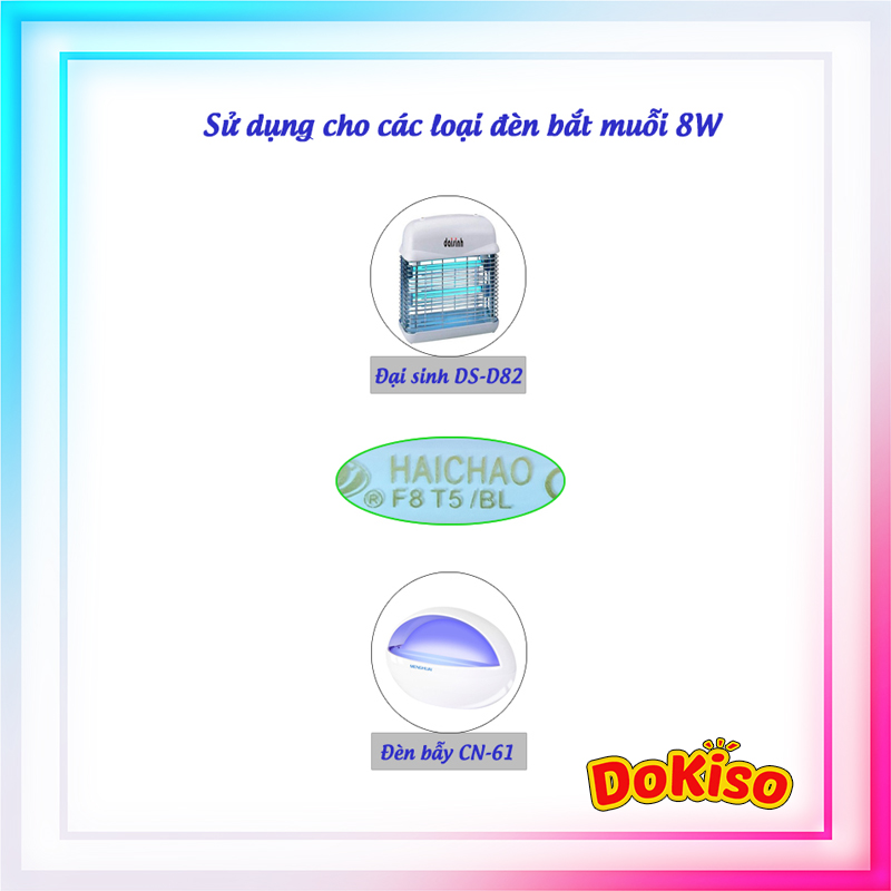 Bóng đèn bắt muỗi HAICHAO đủ loại công suất cho các loại đèn bắt muỗi và côn trùng