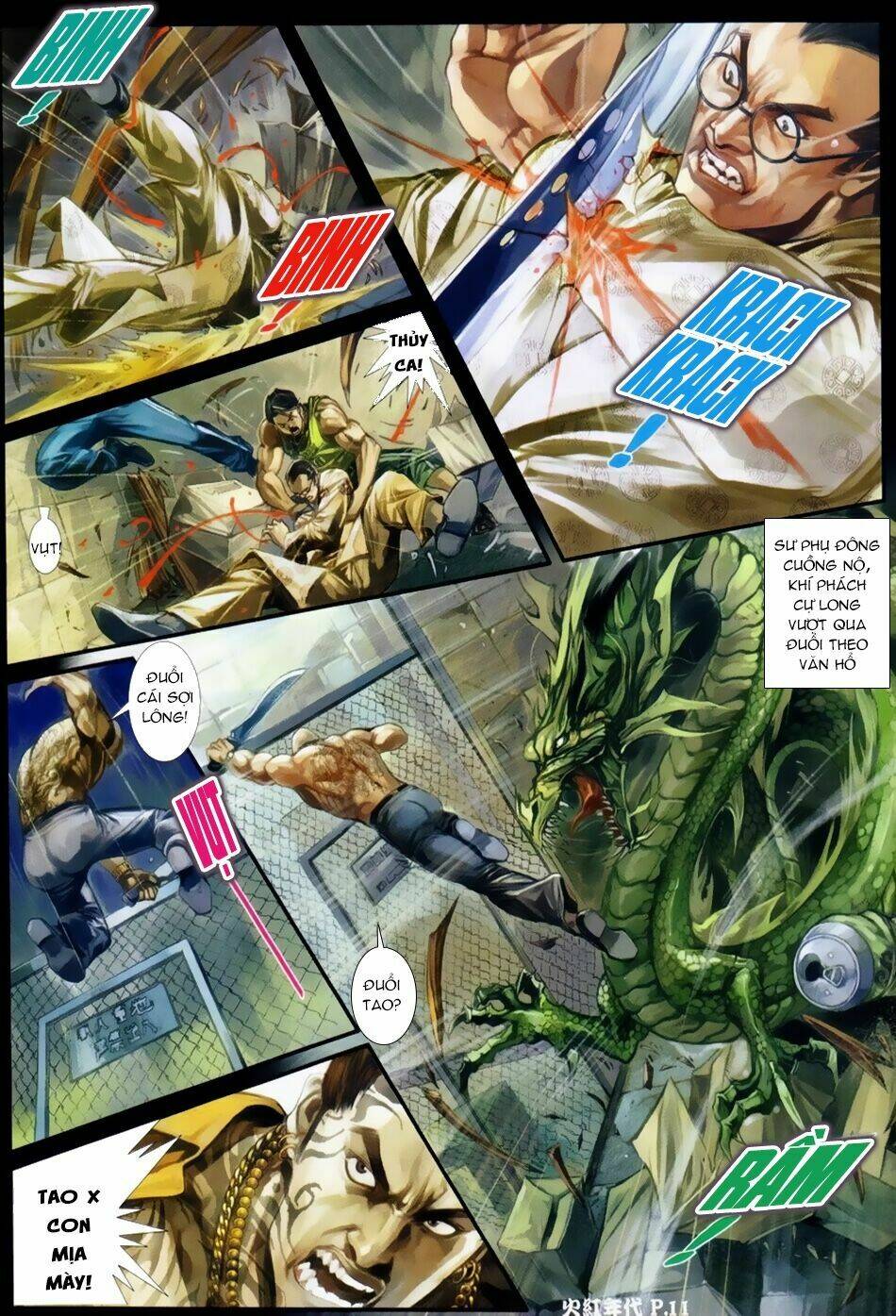 hỏa hồng niên đại hắc cốt đường chapter 36 10