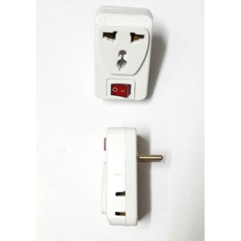 Phích nối công tắc 2 ra 3 lổ