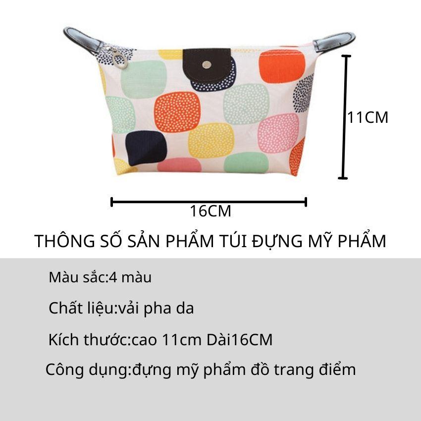 Túi Đựng Đồ Trang Điểm Mỹ Phẩm Nhỏ Gọn Cute Đáng Yêu Chống Nước SUNO STORE TMP02