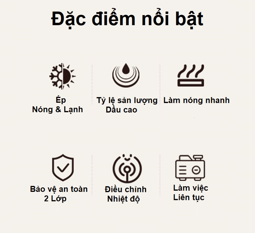Máy ép dầu ăn thực vật Nóng và Lạnh thương hiệu Mỹ Septree Z5 - Công suất 1100W - Hàng chính hãng (BH 1 NĂM)