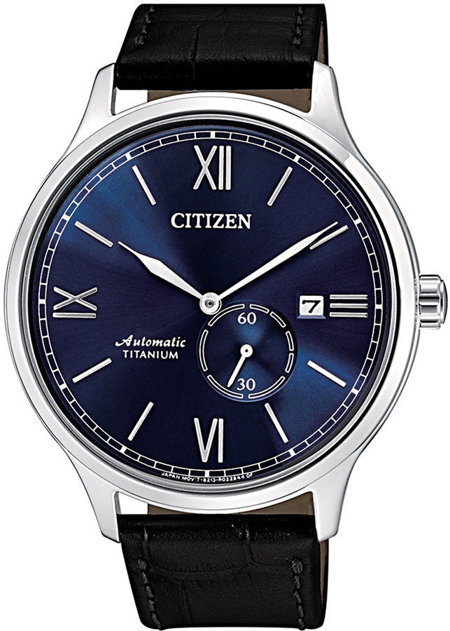 Đồng Hồ Nam Citizen Dây Da NJ0090-21L - Mặt Xanh (Sapphire)