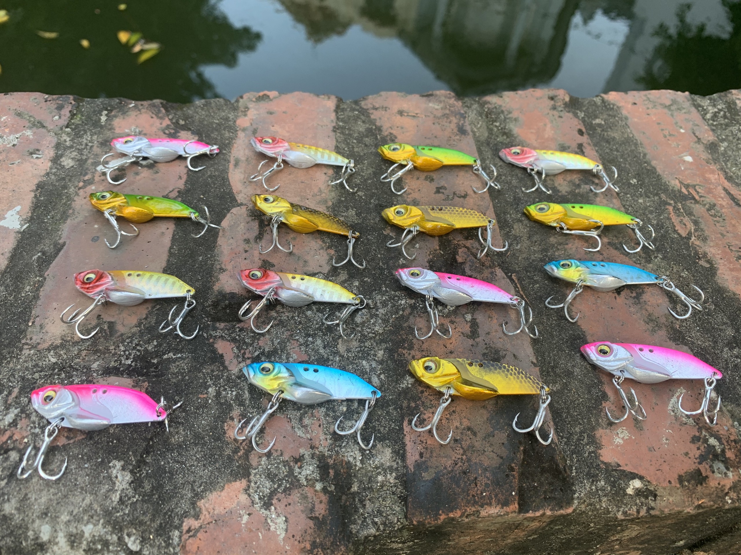 Mồi giả câu lure - Combo 3 con cá sắt - Lưỡi câu BKK cao cấp - MC 02