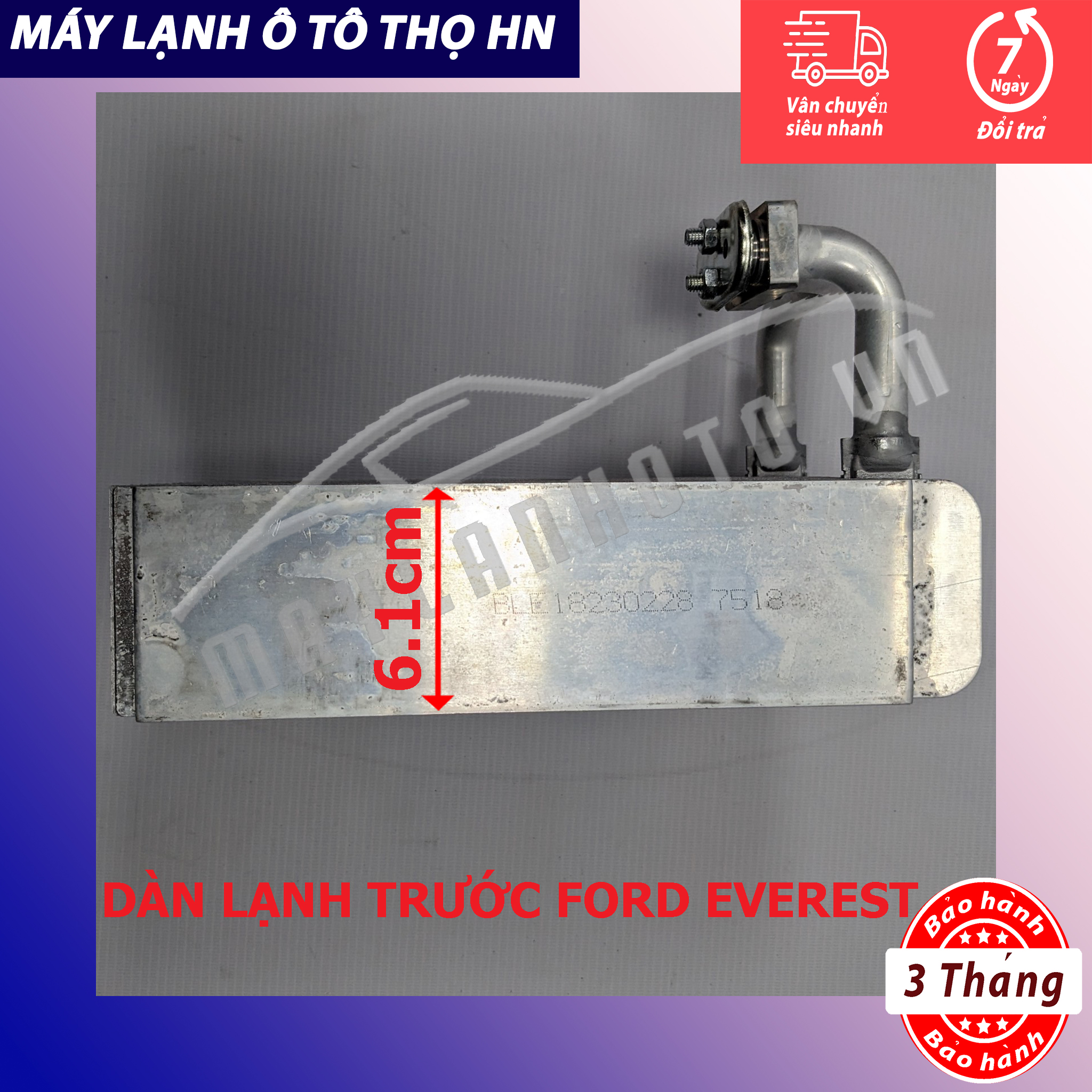 Dàn lạnh Ford Everest / Ranger 2006 2007 2008 2009 2010 Hàng xịn Hàn Quốc 06 07 08 09 10