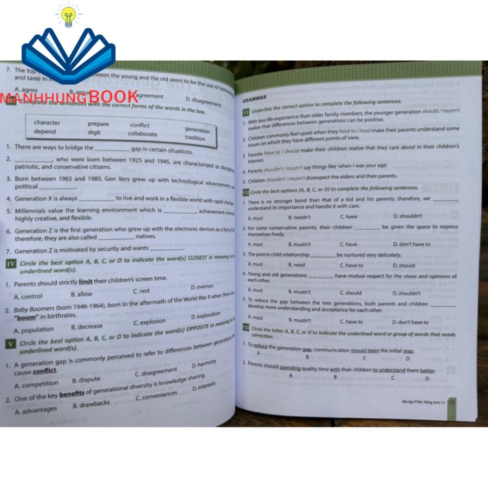 Sách - Bài tập phát triển năng lực Tiếng Anh 11