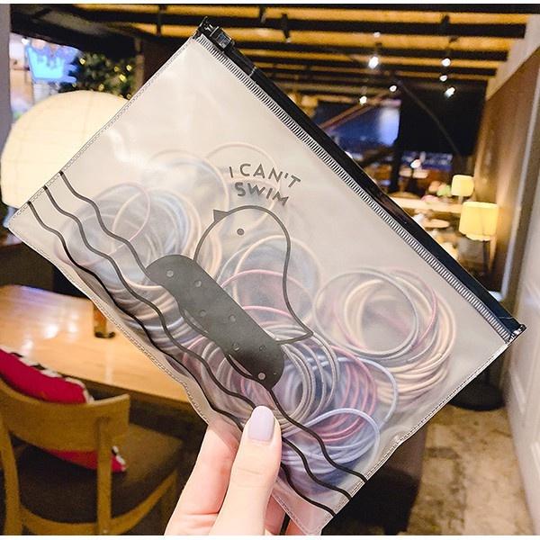 SỈ 9K SET 100 DÂY CỘT TÓC MIX 6 MÀU