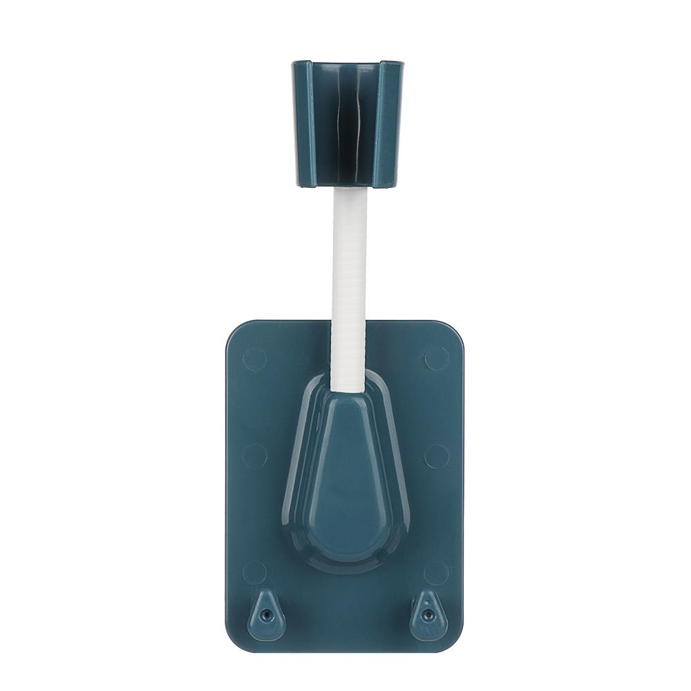 Adjustable Shower Head Holder Bath Rack Shower Bracket With 2 Hooks Bathroom Accessories