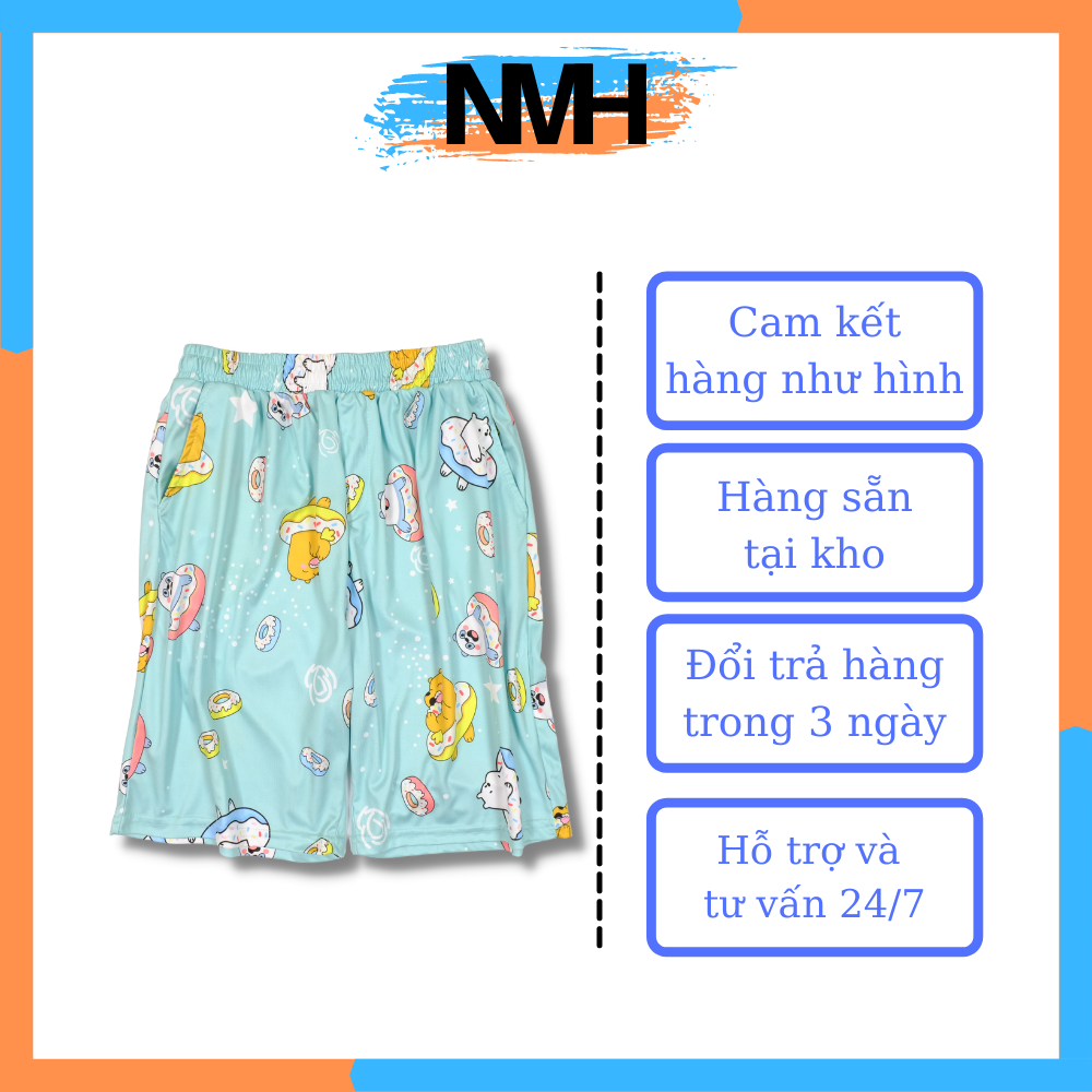 Quần Đùi Nữ - Quần Short Nam Nữ Unisex Ulzzang 20031