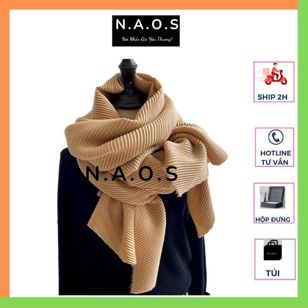 -Khăn Quàng Cổ Thời Trang Nữ Cao Cấp Chất Len Mịn Ấm Áp Nhiều Màu 180x90cm
