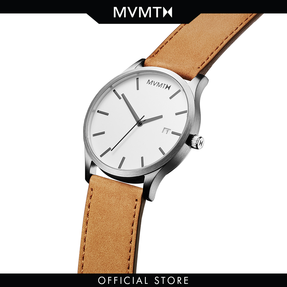 Đồng hồ Nam MVMT dây da 45mm - Classic D-L213.1L.331