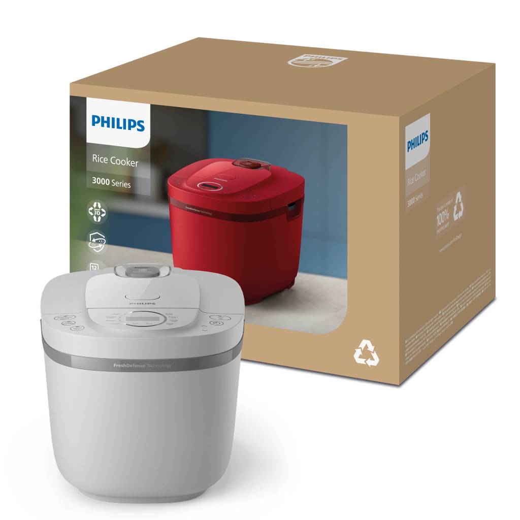 Nồi cơm điện Philips HD4719/32 1.8 lít - Hàng chính hãng