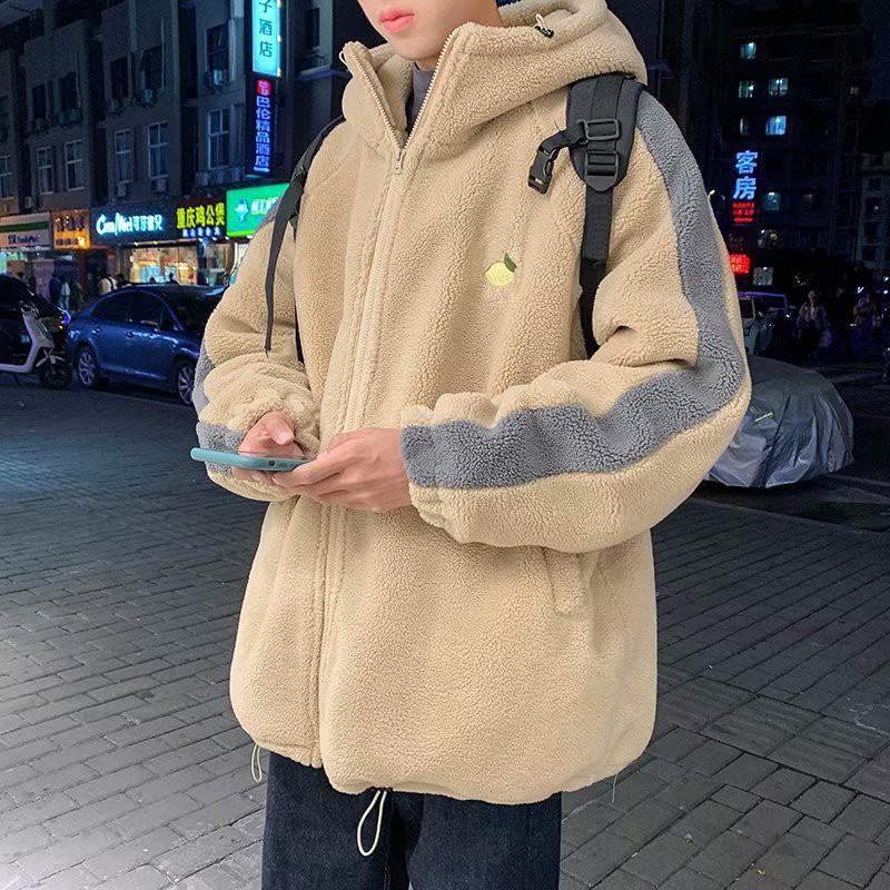 ÁO , hoodie vải lông cừ khóa kéo , thời trang , cực ấm cho mua đông