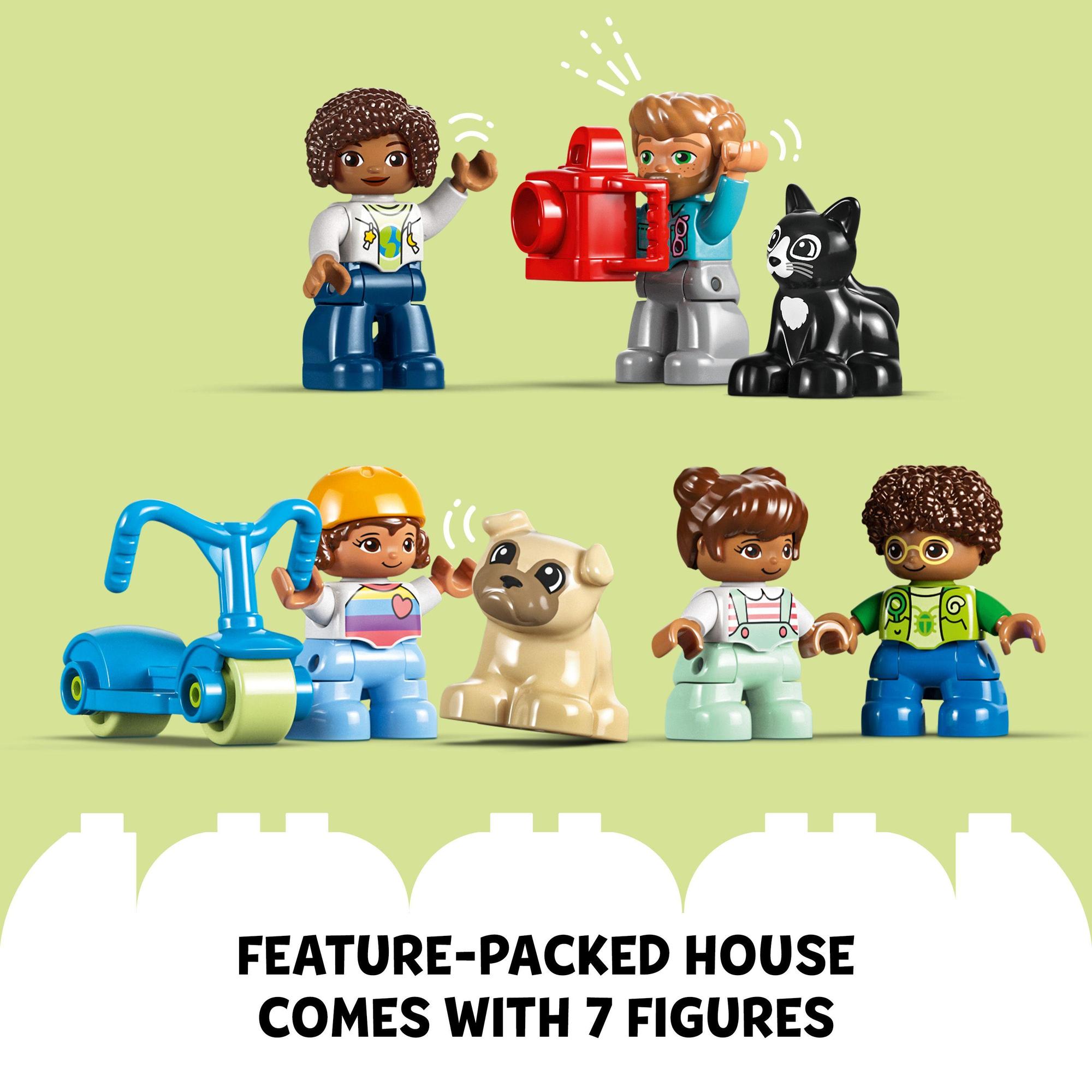 LEGO Duplo 10994 Đồ chơi lắp ráp Ngôi nhà gia đình 3 trong 1