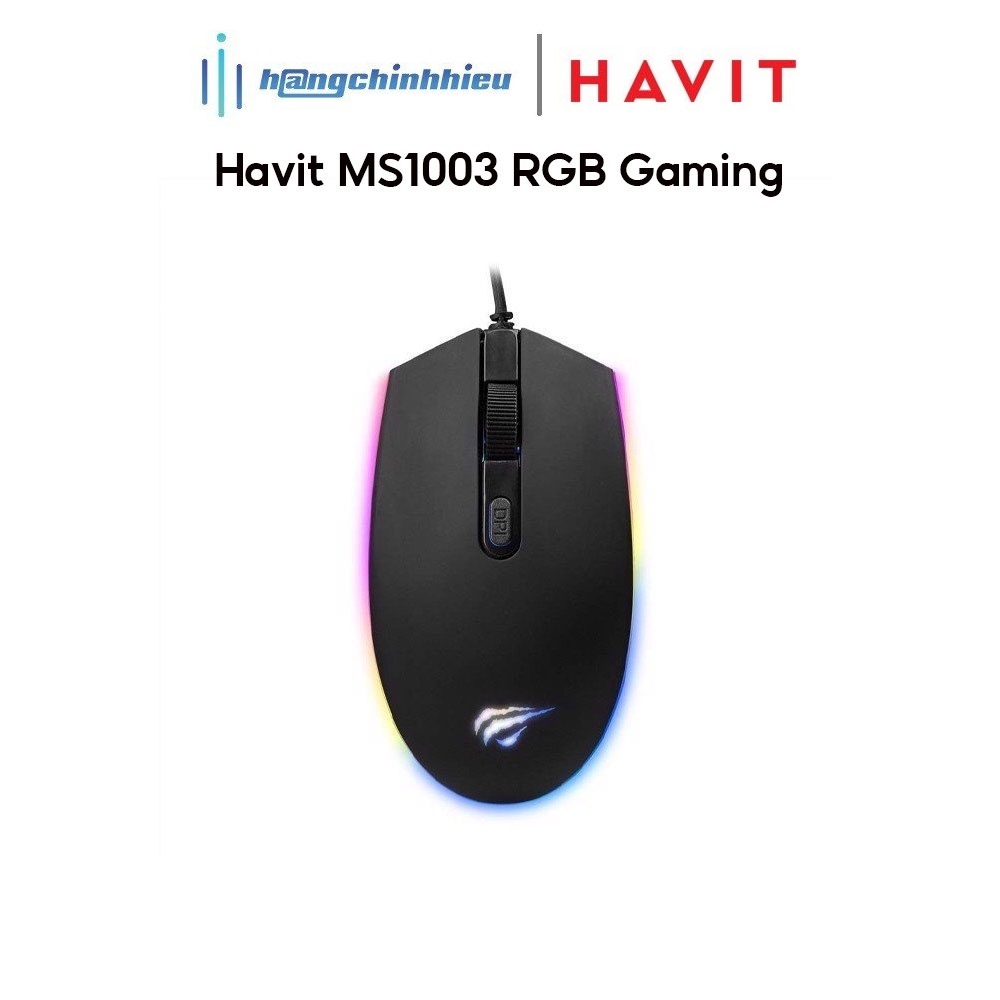 Chuột Havit MS1003 RGB Gaming Hàng chính hãng