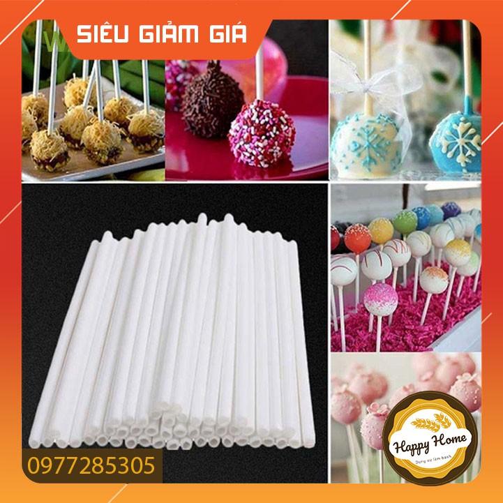 Que làm kẹo mút - Bộ 20 que 76 * 3 mm