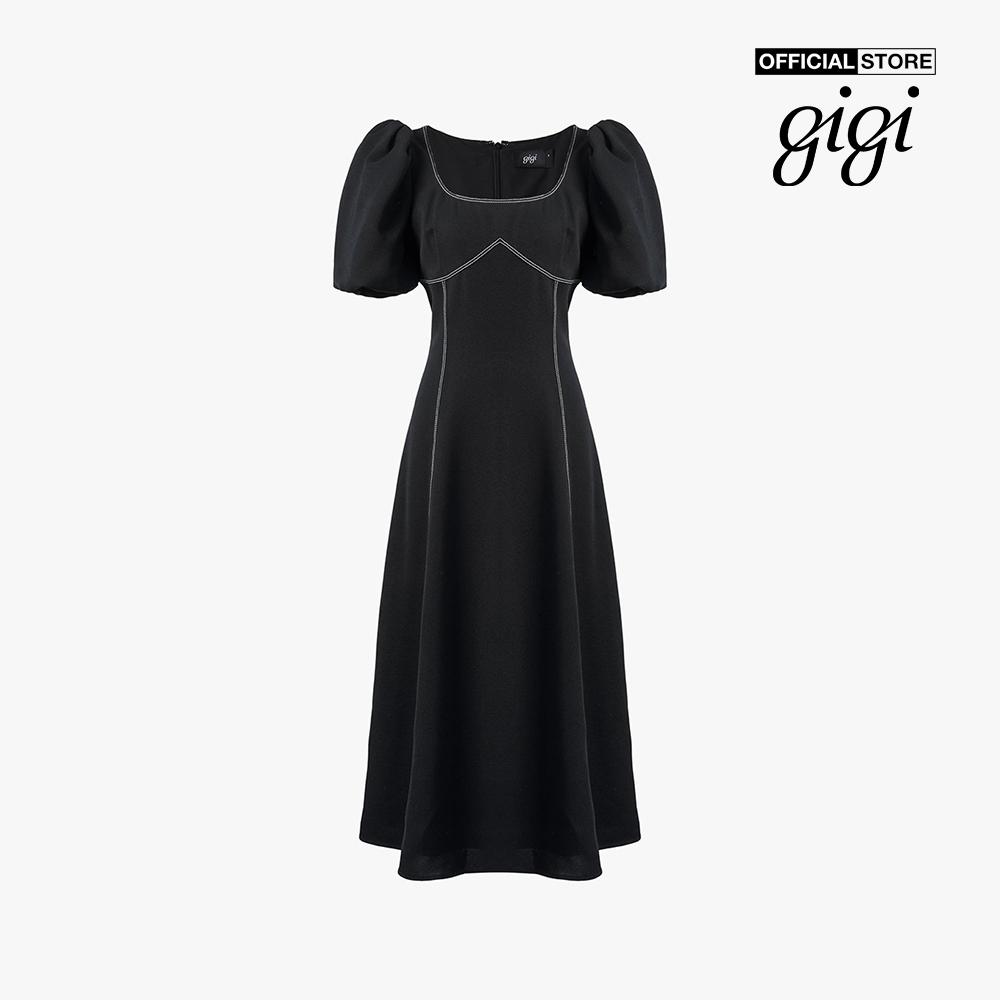 GIGI - Đầm midi ngắn tay phom ôm thời trang G2102D222192